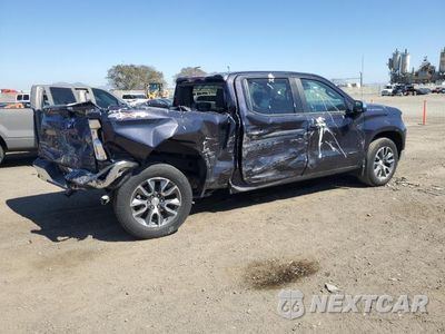 Trzecie zdjęcie samochodu z tyłu: 2022 CHEVROLET SILVERADO K1500 LT-L VIN:3GCPDKEK8NG629825 - miniatura
