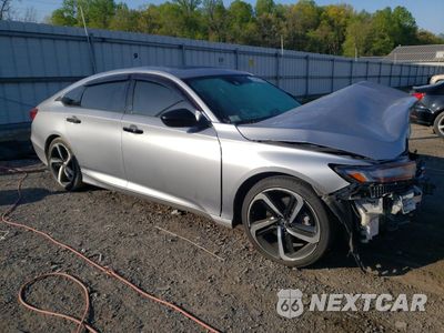 Czwarte zdjęcie samochodu z boku: 2021 HONDA ACCORD SPORT VIN:1HGCV2F3XMA011715 - miniatura