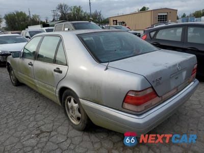 Drugie zdjęcie samochodu z przodu: 1999 MERCEDES-BENZ S 320 VIN:WDBGA33G0XA416848 - miniatura