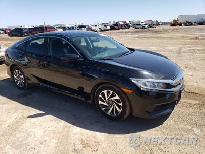 Czwarte zdjęcie samochodu z boku: 2017 HONDA CIVIC EX VIN:19XFC2F74HE051814 - miniatura