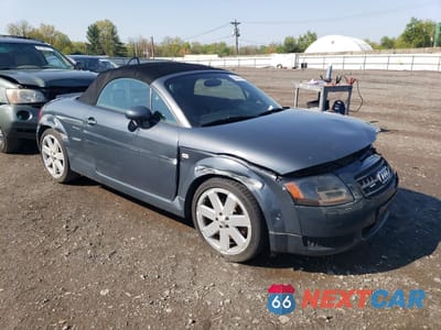 Czwarte zdjęcie samochodu z boku: 2003 AUDI TT QUATTRO VIN:TRUUT28N531004313 - miniatura