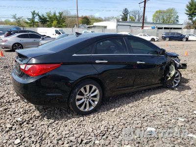 Trzecie zdjęcie samochodu z tyłu: 2013 HYUNDAI SONATA SE VIN:5NPEC4AC4DH586062 - miniatura