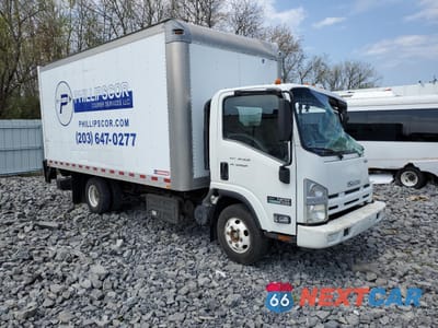 Czwarte zdjęcie samochodu z boku: 2012 ISUZU NPR VIN:JALB4W176C7F00109 - miniatura