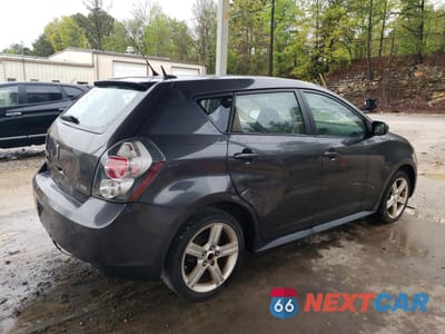 Trzecie zdjęcie samochodu z tyłu: 2009 PONTIAC VIBE VIN:5Y2SP67059Z464469 - miniatura
