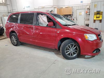 Czwarte zdjęcie samochodu z boku: 2014 DODGE GRAND CARAVAN SE VIN:2C4RDGBG8ER226802 - miniatura