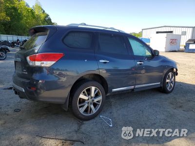 Trzecie zdjęcie samochodu z tyłu: 2013 NISSAN PATHFINDER S VIN:5N1AR2MM8DC642338 - miniatura