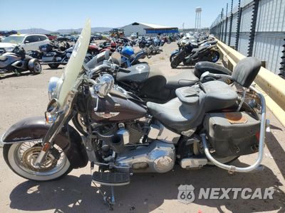 Trzecie zdjęcie samochodu z tyłu: 2005 HARLEY-DAVIDSON FLSTNI VIN:1HD1JDB105Y083287 - miniatura
