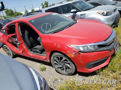 Czwarte zdjęcie samochodu z boku: 2016 HONDA CIVIC EX VIN:2HGFC2F75GH565031 - miniatura