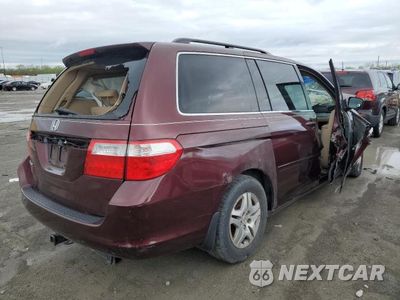 Trzecie zdjęcie samochodu z tyłu: 2007 HONDA ODYSSEY EX VIN:5FNRL38447B134660 - miniatura