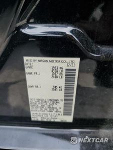 Zdjęcie 12 z 12 samochodu: 2022 NISSAN ALTIMA SR VIN:1N4BL4CV8NN317281 - miniatura
