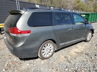 Trzecie zdjęcie samochodu z tyłu: 2013 TOYOTA SIENNA XLE VIN:5TDYK3DC1DS298497 - miniatura