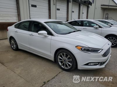 Czwarte zdjęcie samochodu z boku: 2017 FORD FUSION SE HYBRID VIN:3FA6P0LU8HR409269 - miniatura