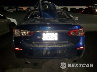 Piąte zdjęcie samochodu w środku: 2016 INFINITI Q50 RED SPORT 400 VIN:JN1FV7AR2GM451566 - miniatura