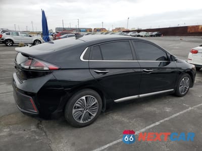 Trzecie zdjęcie samochodu z tyłu: 2021 HYUNDAI IONIQ LIMITED VIN:KMHCX5LD5MU259937 - miniatura