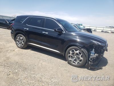 Czwarte zdjęcie samochodu z boku: 2021 HYUNDAI PALISADE CALLIGRAPHY VIN:KM8R7DHE4MU316151 - miniatura