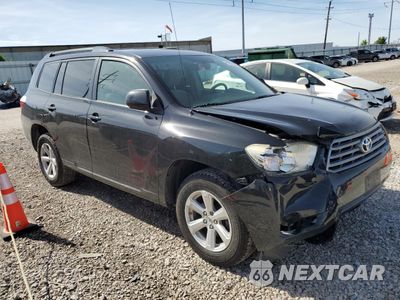 Czwarte zdjęcie samochodu z boku: 2009 TOYOTA HIGHLANDER VIN:JTEDA41A892002976 - miniatura
