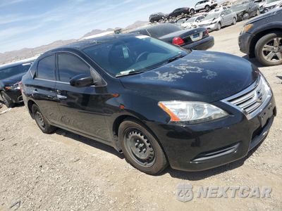Czwarte zdjęcie samochodu z boku: 2015 NISSAN SENTRA S VIN:3N1AB7AP7FY350259 - miniatura
