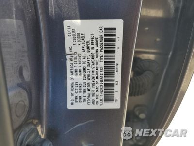Zdjęcie 12 z 12 samochodu: 2014 HONDA ACCORD SPORT VIN:1HGCR2F58EA135733 - miniatura