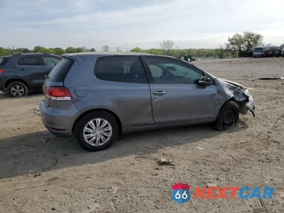 Trzecie zdjęcie samochodu z tyłu: 2010 VOLKSWAGEN GOLF VIN:WVWAA7AJ0AW086362 - miniatura