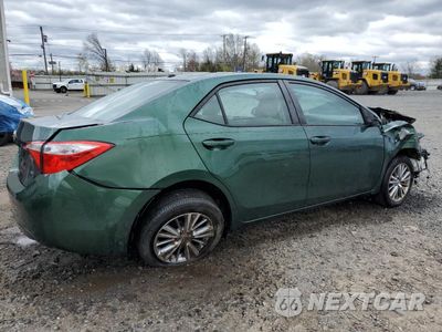 Trzecie zdjęcie samochodu z tyłu: 2015 TOYOTA COROLLA L VIN:2T1BURHE5FC273418 - miniatura