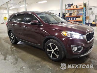 Czwarte zdjęcie samochodu z boku: 2017 KIA SORENTO EX VIN:5XYPHDA53HG302820 - miniatura