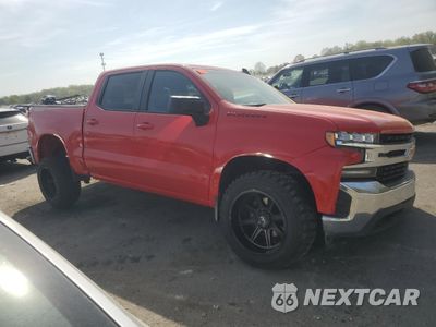 Czwarte zdjęcie samochodu z boku: 2021 CHEVROLET SILVERADO K1500 LT VIN:1GCPYJEK5MZ334954 - miniatura