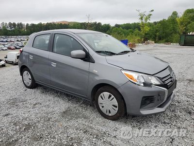 Czwarte zdjęcie samochodu z boku: 2022 MITSUBISHI MIRAGE ES VIN:ML32AUHJ0NH006483 - miniatura