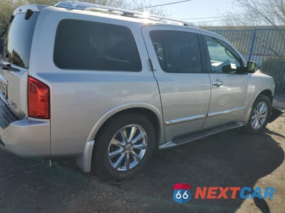 Trzecie zdjęcie samochodu z tyłu: 2008 INFINITI QX56 VIN:5N3AA08D38N901910 - miniatura