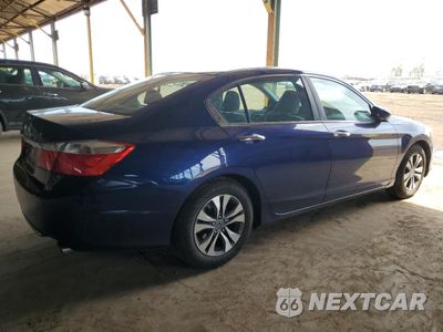 Trzecie zdjęcie samochodu z tyłu: 2013 HONDA ACCORD LX VIN:1HGCR2F33DA183590 - miniatura