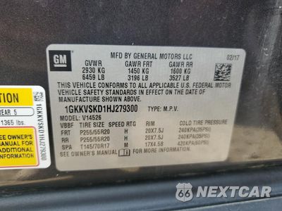 Zdjęcie 13 z 15 samochodu: 2017 GMC ACADIA LIMITED SLT-2 VIN:1GKKVSKD1HJ279300 - miniatura