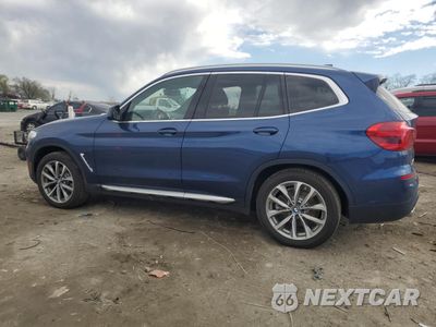 Drugie zdjęcie samochodu z przodu: 2019 BMW X3 XDRIVE30I VIN:5UXTR9C51KLD92259 - miniatura
