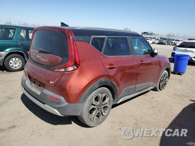 Trzecie zdjęcie samochodu z tyłu: 2020 KIA SOUL LX VIN:KNDJ23AU2L7023549 - miniatura