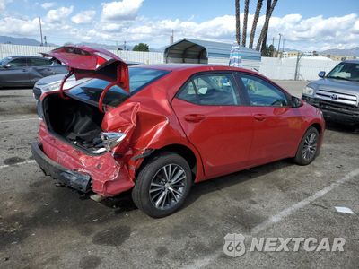 Trzecie zdjęcie samochodu z tyłu: 2016 TOYOTA COROLLA L VIN:5YFBURHE0GP548288 - miniatura