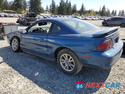 Drugie zdjęcie samochodu z przodu: 1998 FORD MUSTANG VIN:1FAFP4040WF195576 - miniatura