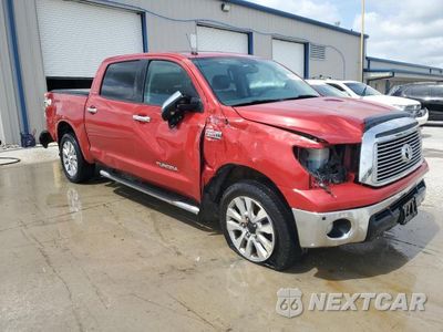 Czwarte zdjęcie samochodu z boku: 2012 TOYOTA TUNDRA CREWMAX LIMITED VIN:5TFHW5F11CX253080 - miniatura