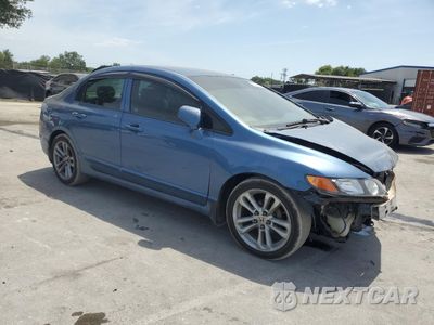 Czwarte zdjęcie samochodu z boku: 2009 HONDA CIVIC LX VIN:19XFA16559E004890 - miniatura