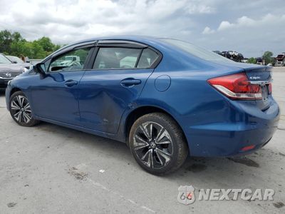 Drugie zdjęcie samochodu z przodu: 2014 HONDA CIVIC EX VIN:2HGFB2F82EH537051 - miniatura