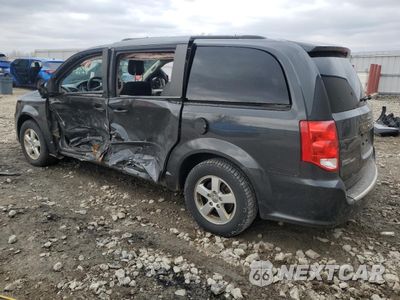 Drugie zdjęcie samochodu z przodu: 2012 DODGE GRAND CARAVAN SXT VIN:2C4RDGCG1CR149735 - miniatura