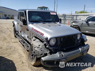 Czwarte zdjęcie samochodu z boku: 2021 JEEP GLADIATOR SPORT VIN:1C6HJTAG3ML563682 - miniatura