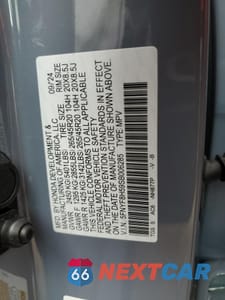 Zdjęcie 13 z 13 samochodu: 2025 HONDA PASSPORT EXL VIN:5FNYF8H59SB006285 - miniatura