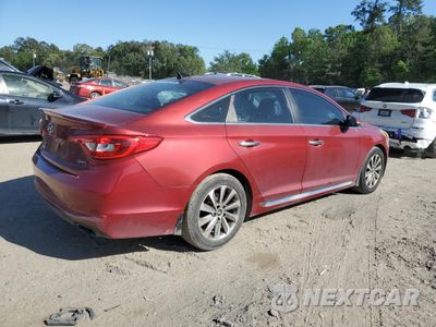 Trzecie zdjęcie samochodu z tyłu: 2016 HYUNDAI SONATA SPORT VIN:5NPE34AF6GH320914 - miniatura