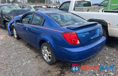 Trzecie zdjęcie samochodu z tyłu: 2004 SATURN ION LEVEL 3 VIN:1G8AW12F64Z208583 - miniatura