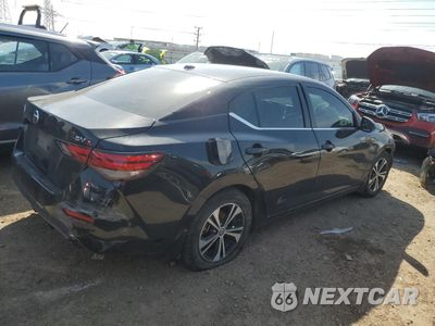 Trzecie zdjęcie samochodu z tyłu: 2022 NISSAN SENTRA SV VIN:3N1AB8CV9NY284233 - miniatura