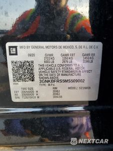 Zdjęcie 13 z 13 samochodu: 2021 CHEVROLET BLAZER PREMIER VIN:3GNKBFRS5MS509002 - miniatura