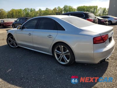 Drugie zdjęcie samochodu z przodu: 2014 AUDI S8 QUATTRO VIN:WAUD2AFD2EN013688 - miniatura