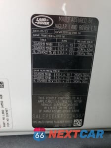 Zdjęcie 13 z 13 samochodu: 2023 LAND ROVER DEFENDER 110 SE VIN:SALEPEEU6P2224987 - miniatura