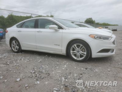 Czwarte zdjęcie samochodu z boku: 2018 FORD FUSION SE HYBRID VIN:3FA6P0LU7JR118607 - miniatura