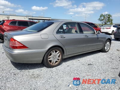 Trzecie zdjęcie samochodu z tyłu: 2003 MERCEDES-BENZ S 430 VIN:WDBNG70J93A351831 - miniatura
