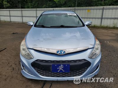 Piąte zdjęcie samochodu w środku: 2015 HYUNDAI SONATA HYBRID VIN:KMHEC4A40FA135063 - miniatura