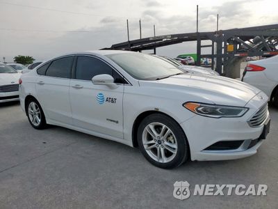 Czwarte zdjęcie samochodu z boku: 2018 FORD FUSION SE HYBRID VIN:3FA6P0LU0JR118643 - miniatura